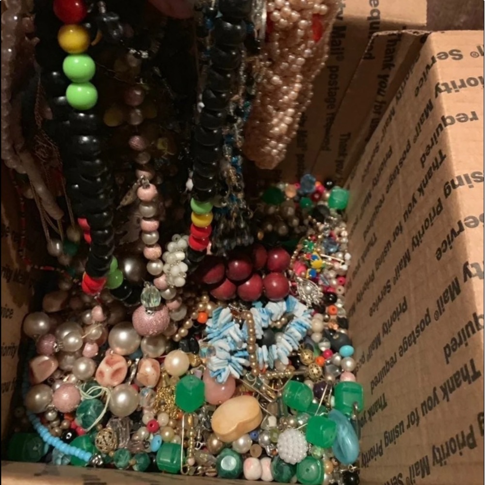 Crafting beads 2.8 lbs and adding.